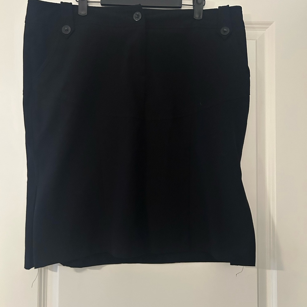 Bisou Bisou Classic Black Pencil Skirt